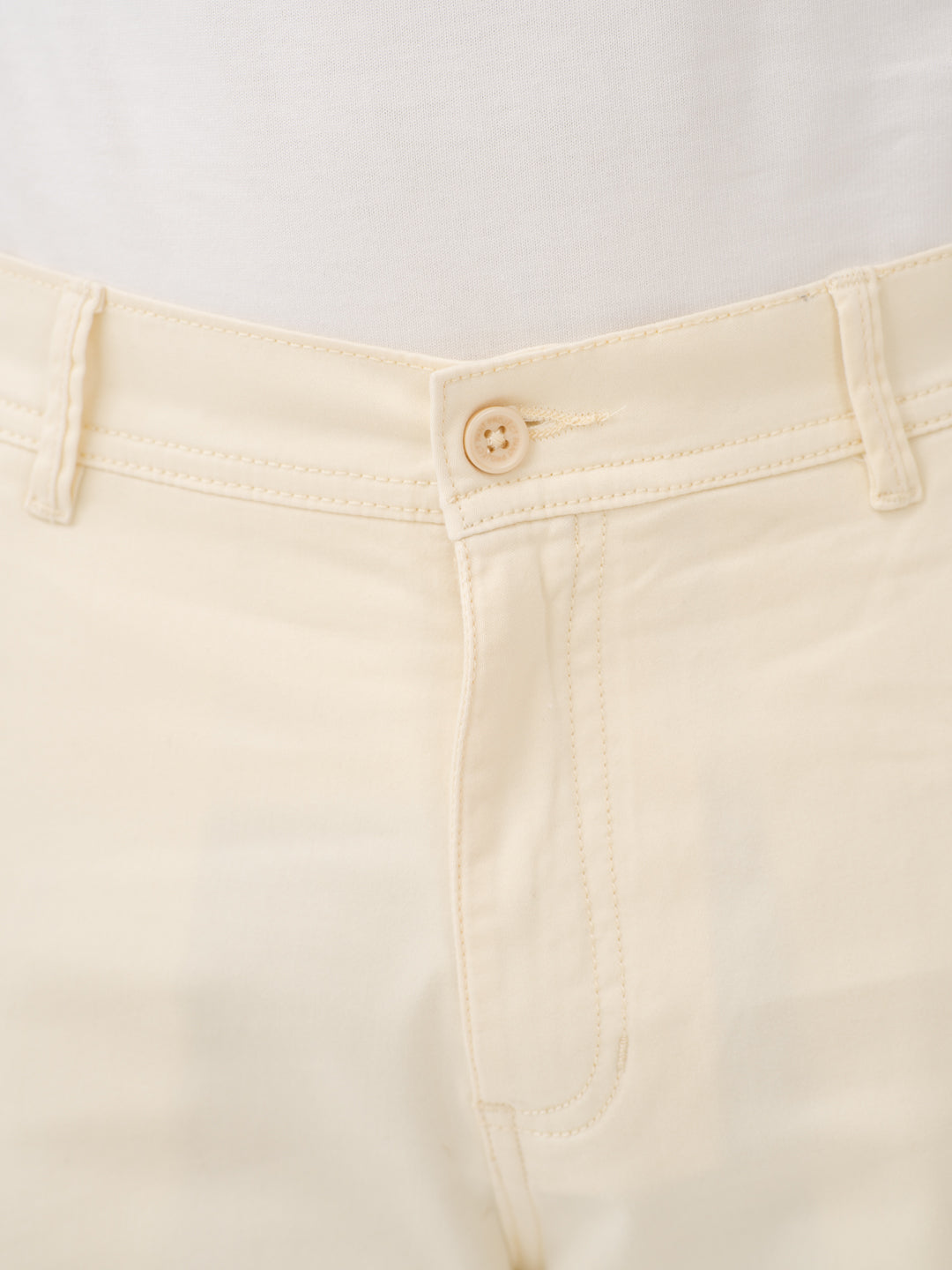 Burl Beige Relaxed Fit Stretch Cargo Pants