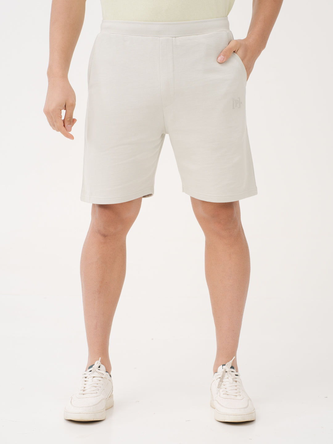 Beach Grey Relaxed Fit Sweatshorts