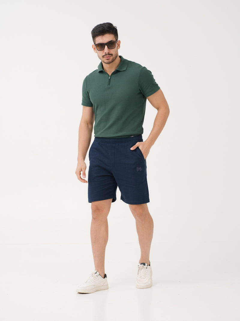 Jetstream Navy Relaxed Fit Sweatshorts