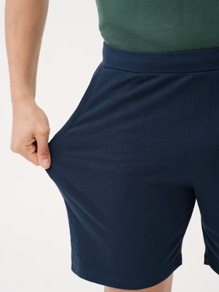 Jetstream Navy Relaxed Fit Sweatshorts