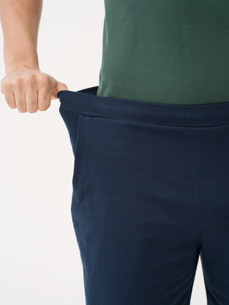 Jetstream Navy Relaxed Fit Sweatshorts