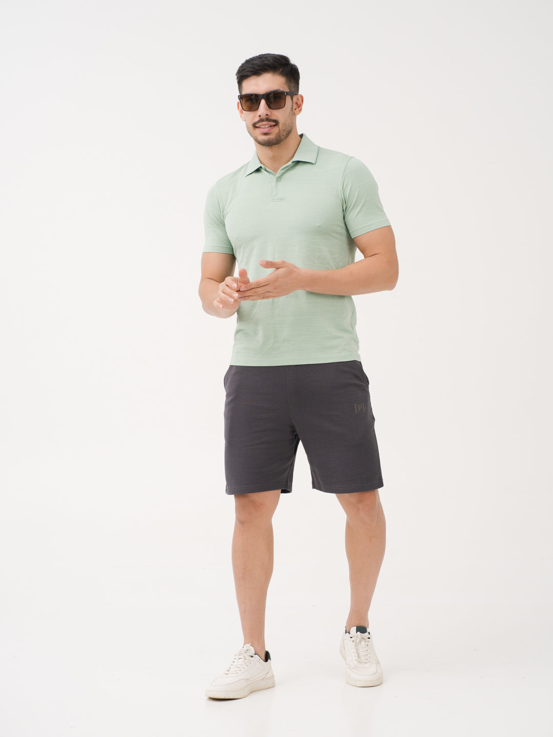 Hurricane Grey Relaxed Fit Sweatshorts