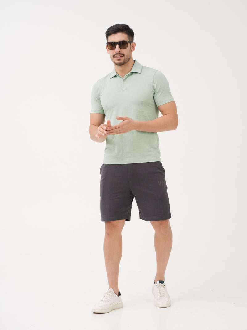 Hurricane Grey Relaxed Fit Sweatshorts