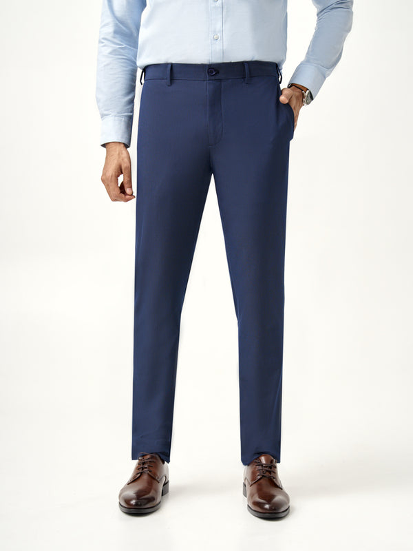 Eco Navy Stretch Pants