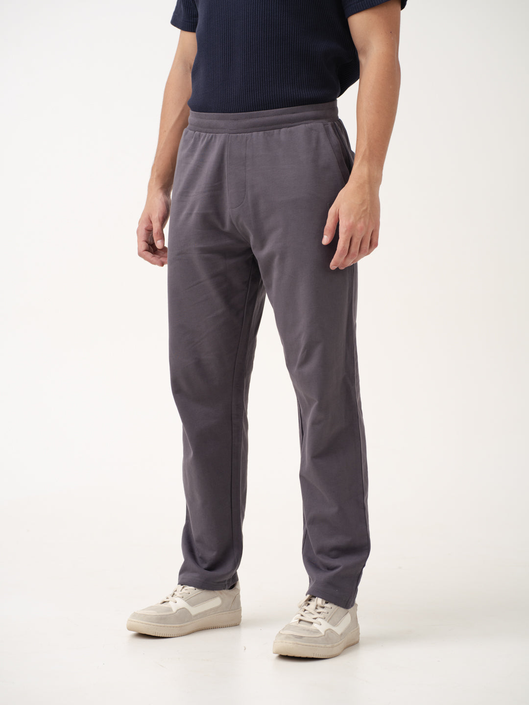 Thunderstorm Grey Cotton Sweatpants