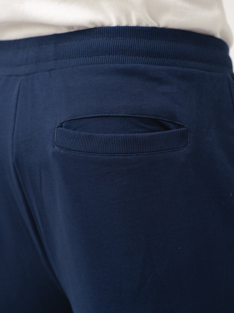 Cosmic Navy Cotton Sweatpants