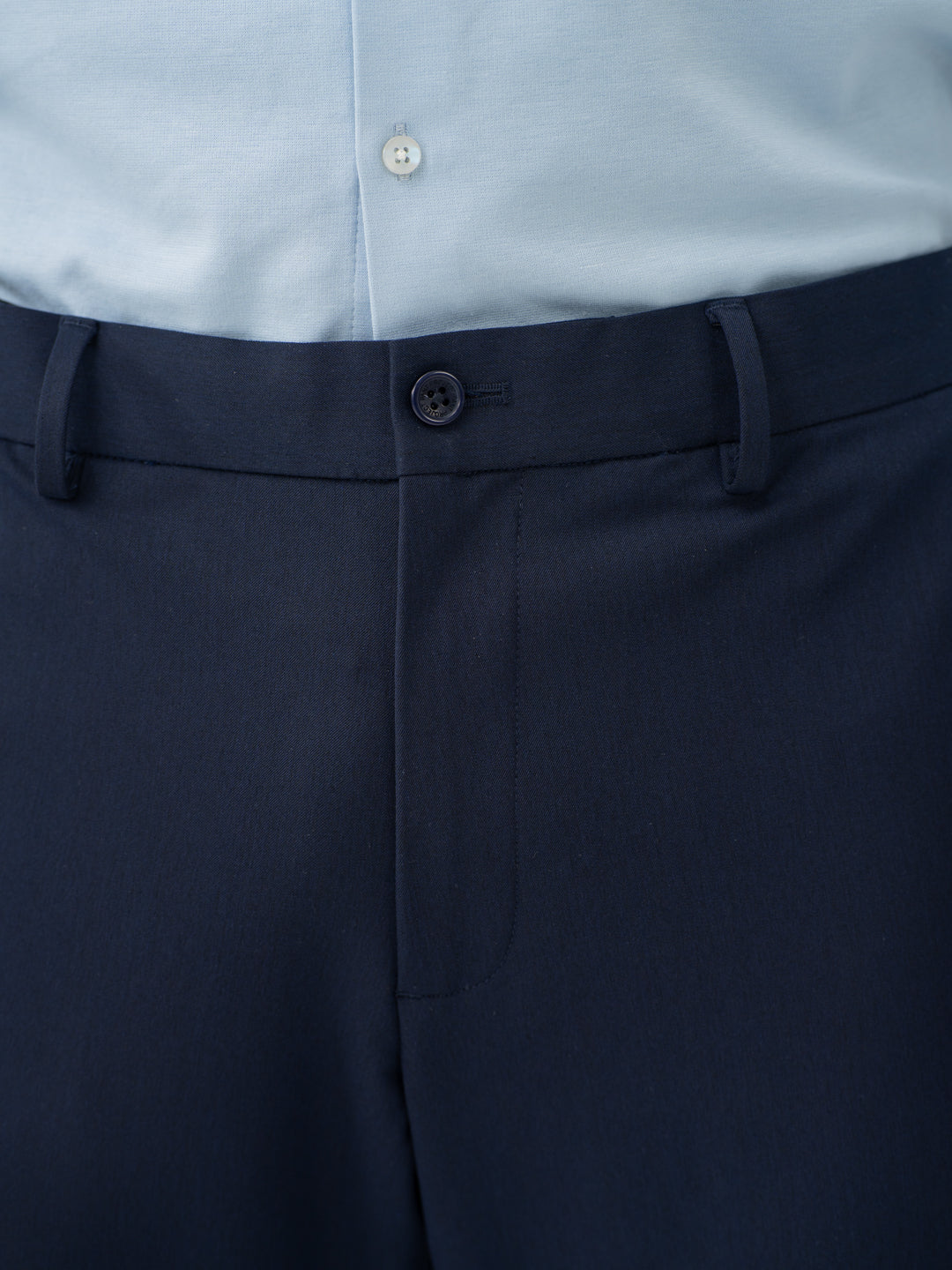 Wind Blue Water Repellent Relaxed Fit Stretch Formal Pant