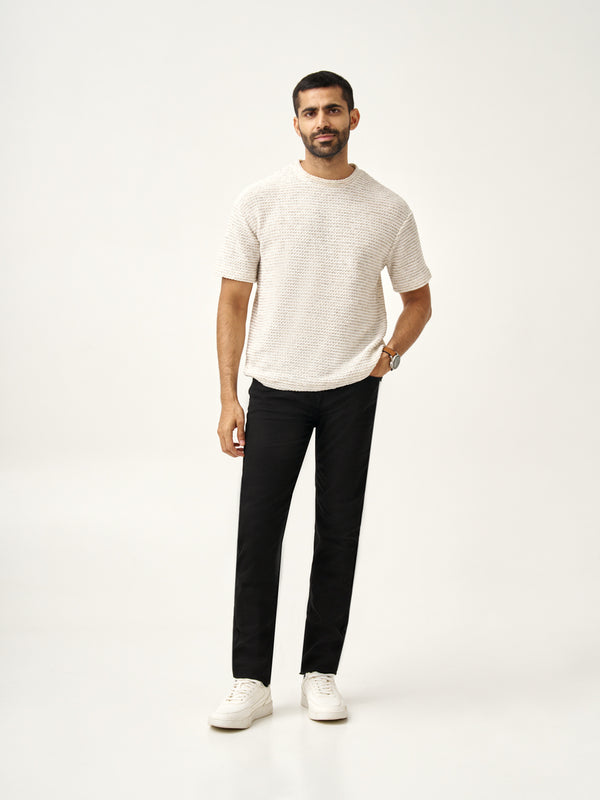 Raw Black Power-Stretch Slim Fit Jeans