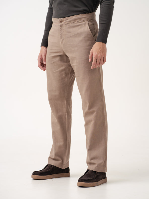 Baga Brown All Day Lounge Cotton Pants