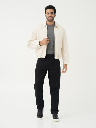 Inklock Black No Fade Relaxed Fit Jeans