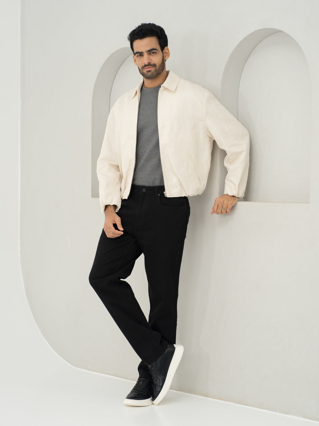 Inklock Black No Fade Relaxed Fit Jeans
