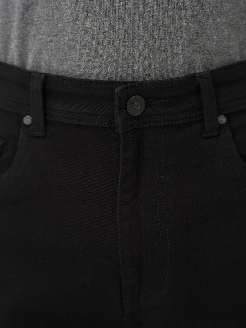Inklock Black No Fade Relaxed Fit Jeans