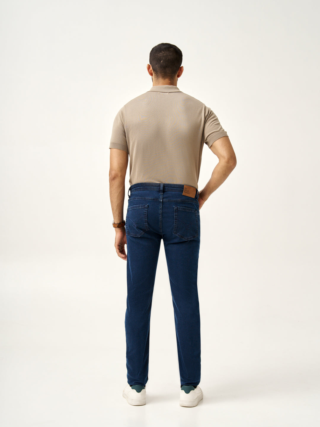 Indigo Blue Power-Stretch Slim Fit Jeans