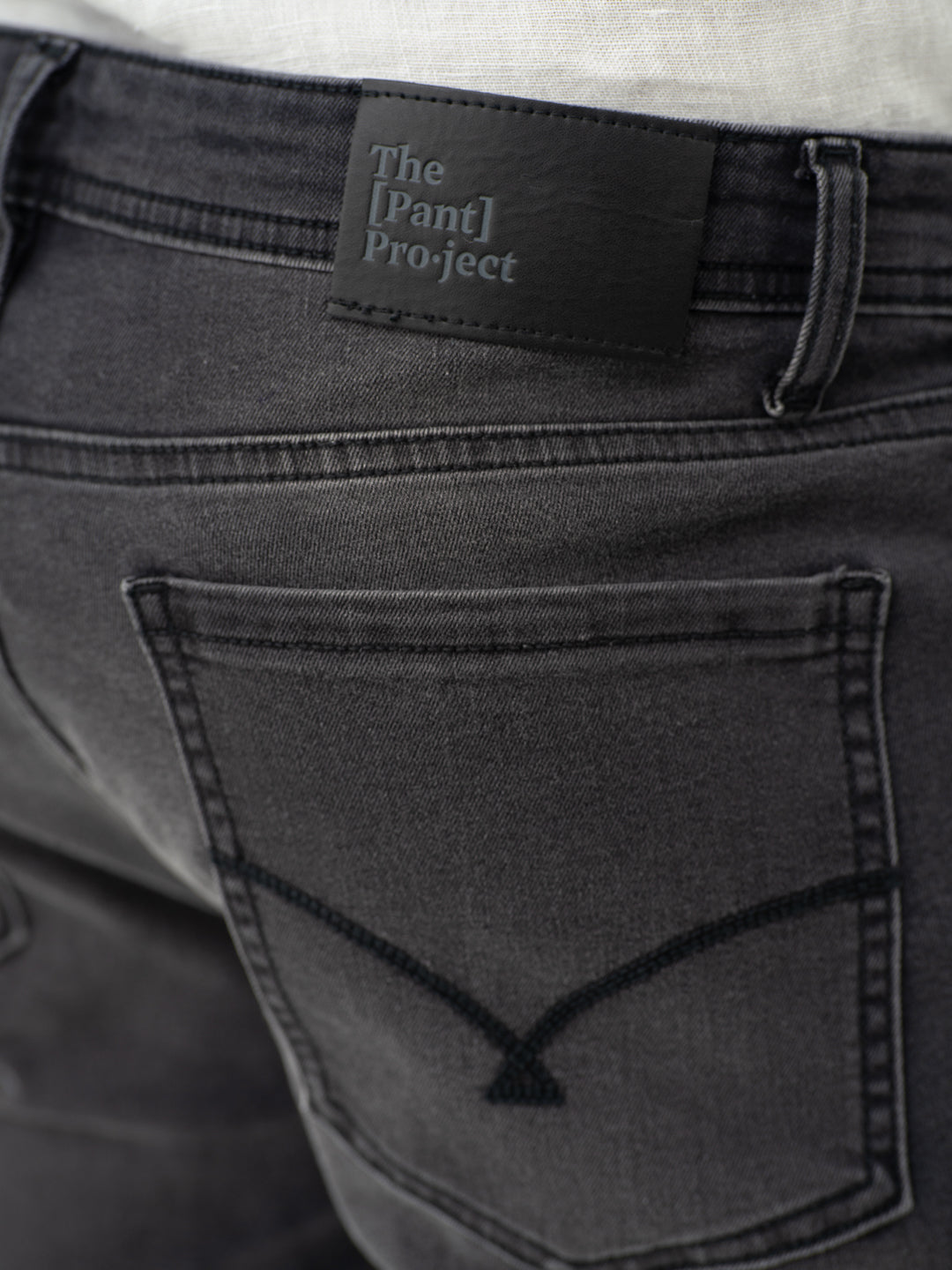Edge Grey Whiskered Slim Fit Jeans