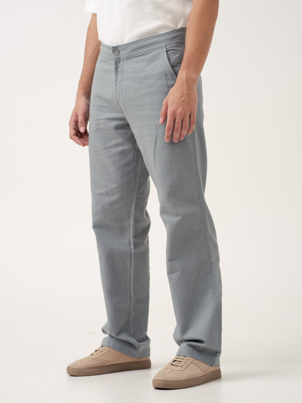 Bay Blue All Day Lounge Cotton Pants