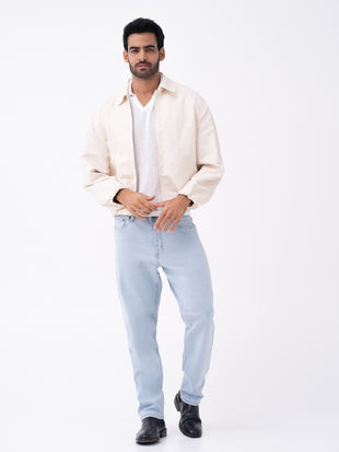 Frozen Blue Relaxed Fit Jeans