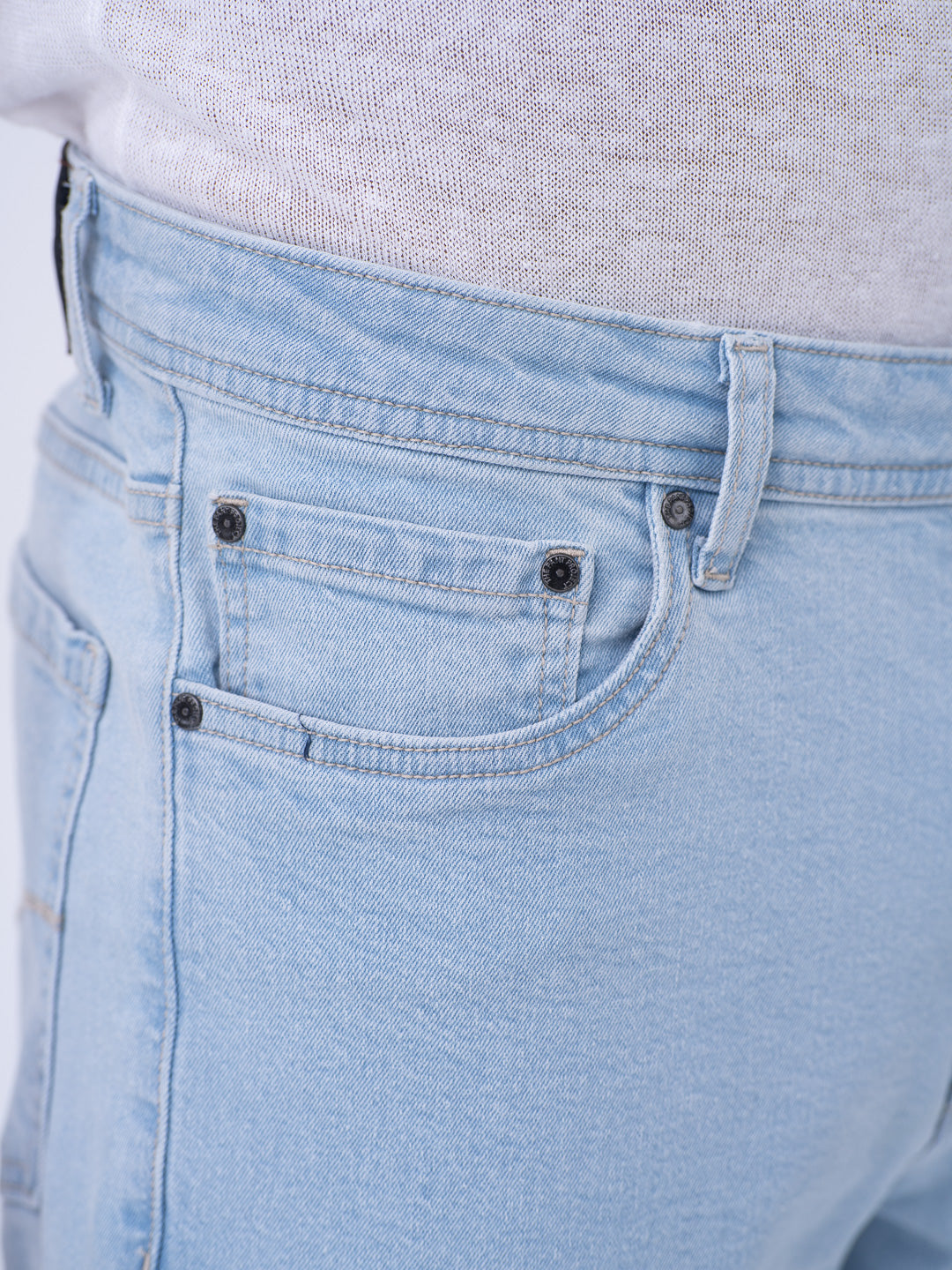 Frozen Blue Relaxed Fit Jeans