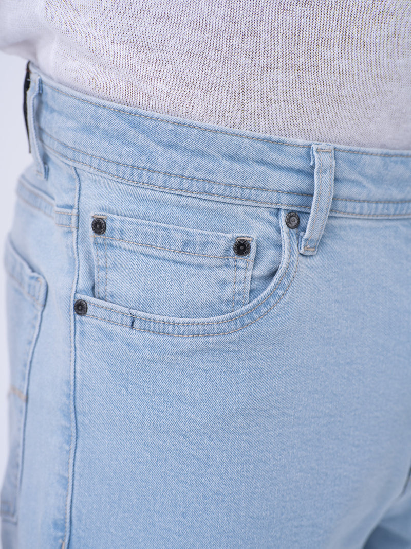 Frozen Blue Relaxed Fit Jeans