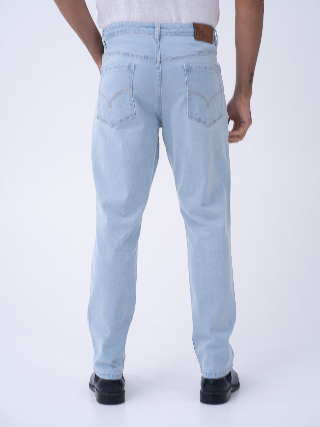 Frozen Blue Relaxed Fit Jeans