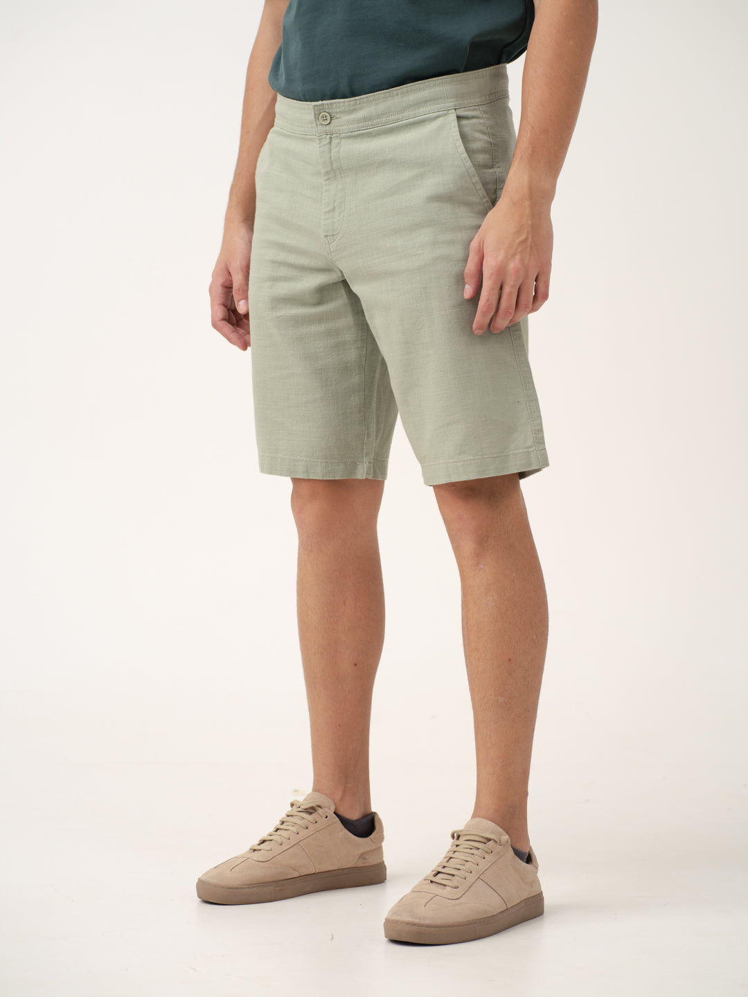 Grace Green All Day Lounge Cotton Shorts