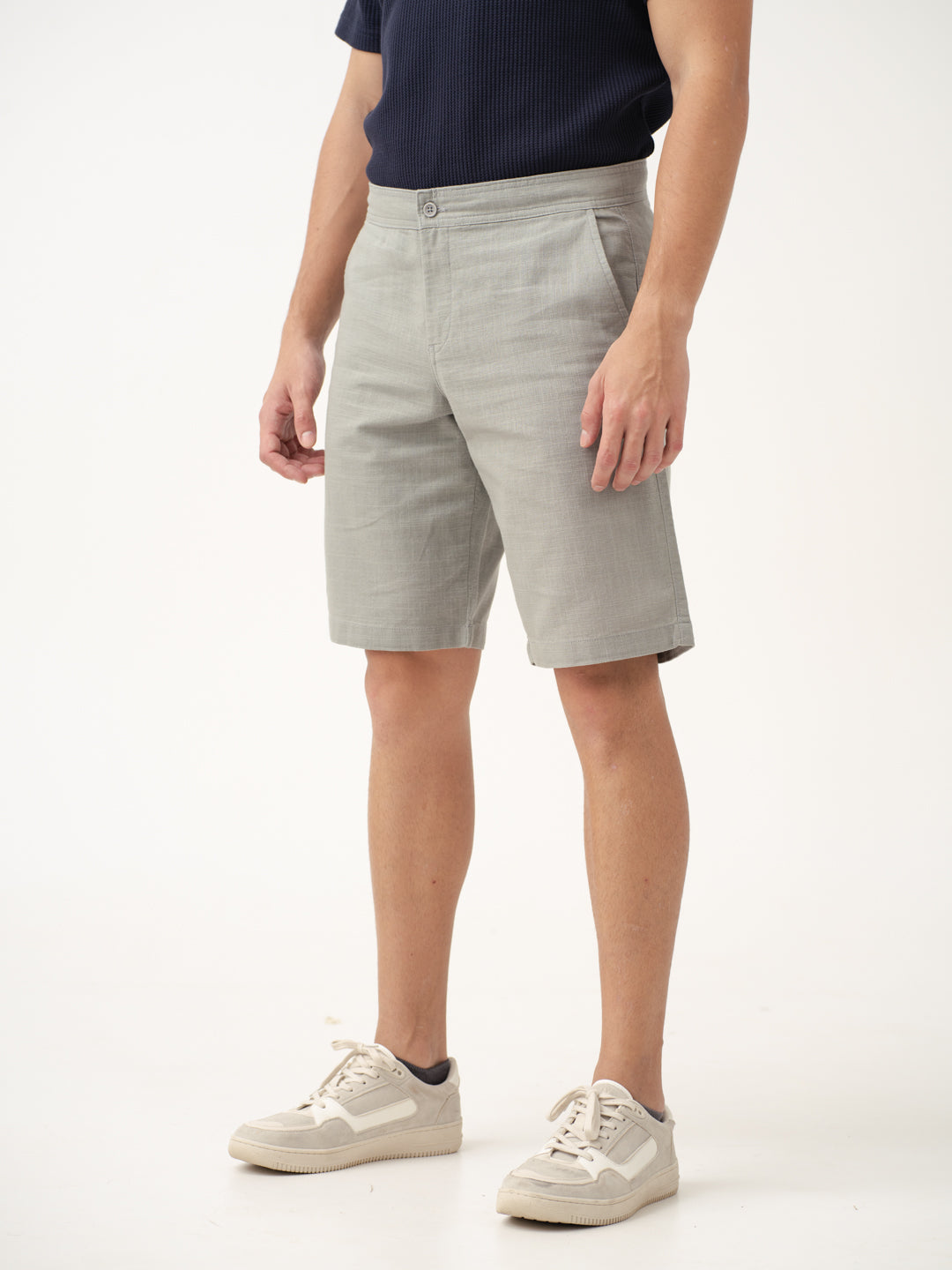 Reef Blue All Day Lounge Cotton Shorts