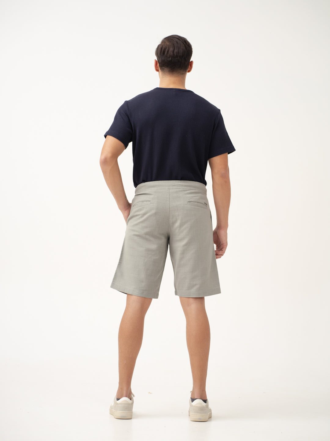 Reef Blue All Day Lounge Cotton Shorts