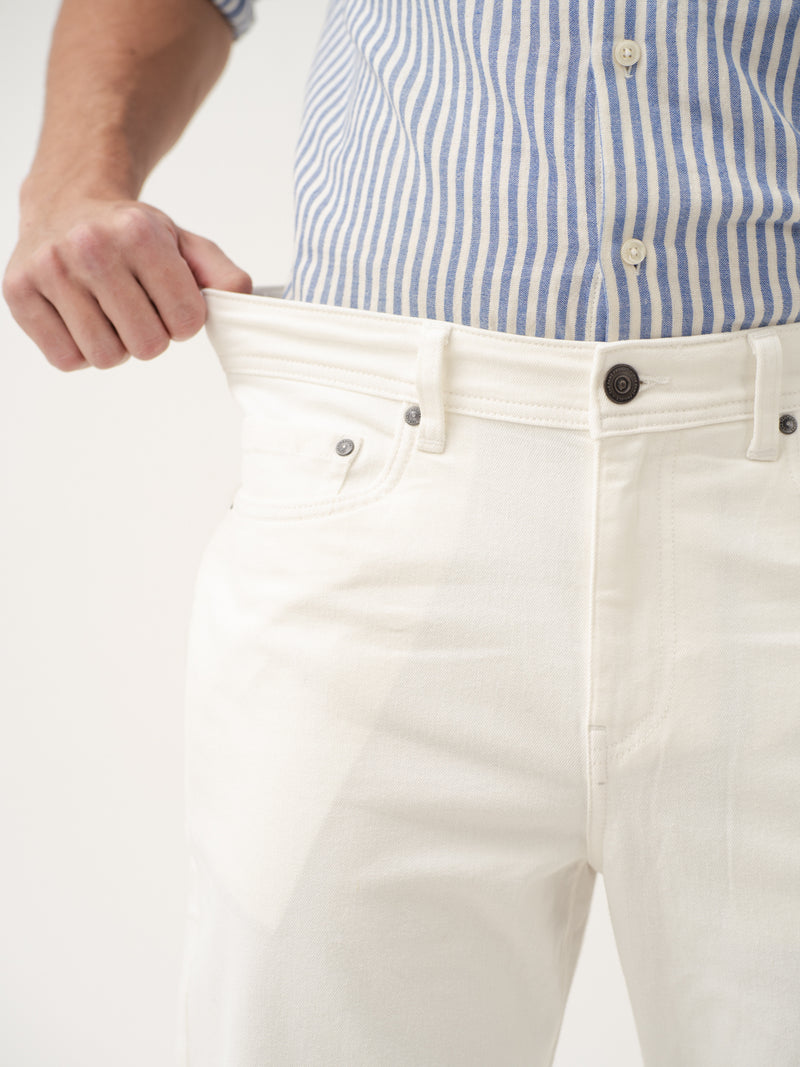 Frost White Relaxed Fit Jeans