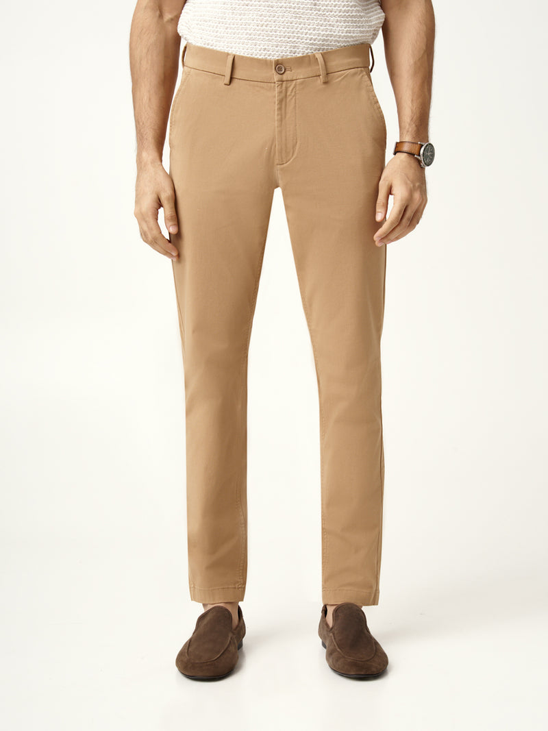 Earth Khaki Stretch Chinos