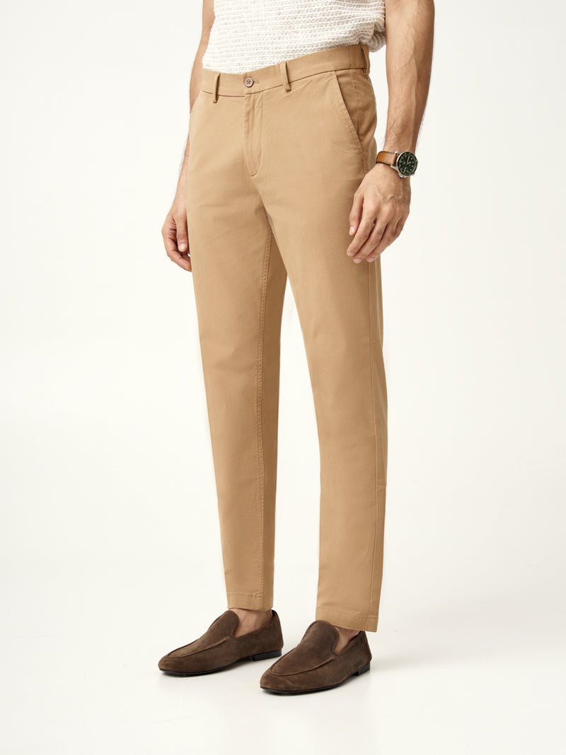 Earth Khaki Stretch Chinos