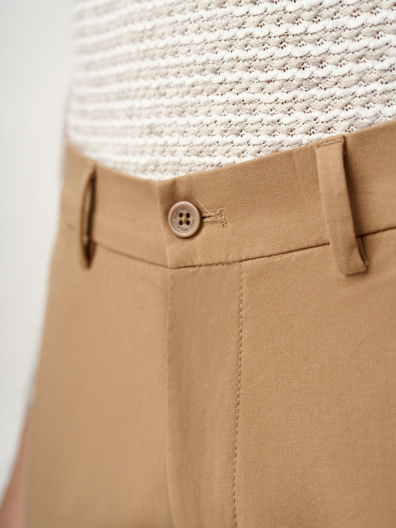 Earth Khaki Stretch Chinos