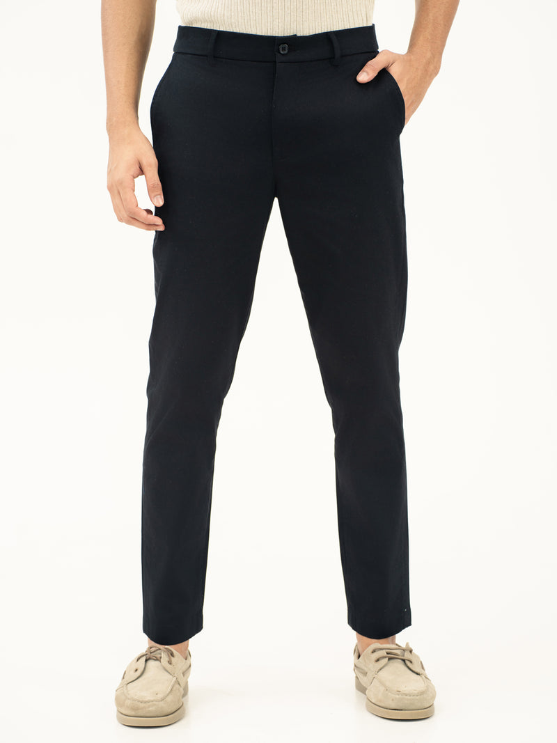 Stormguard Black Water Repellent Slim Fit Stretch Chinos
