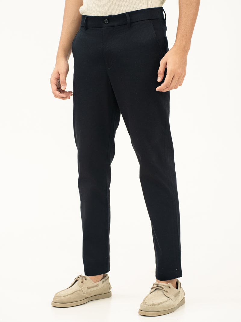 Stormguard Black Water Repellent Slim Fit Stretch Chinos