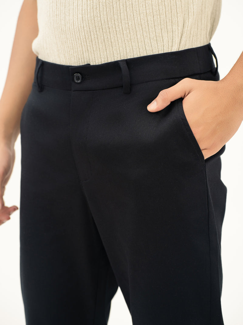 Stormguard Black Water Repellent Slim Fit Stretch Chinos