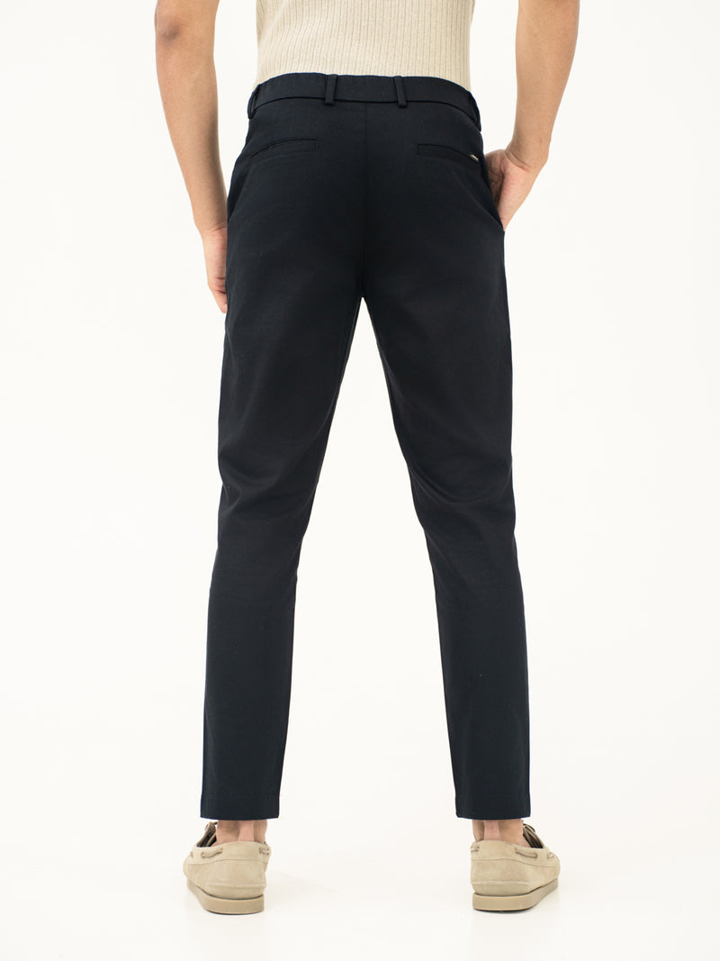 Stormguard Black Water Repellent Slim Fit Stretch Chinos