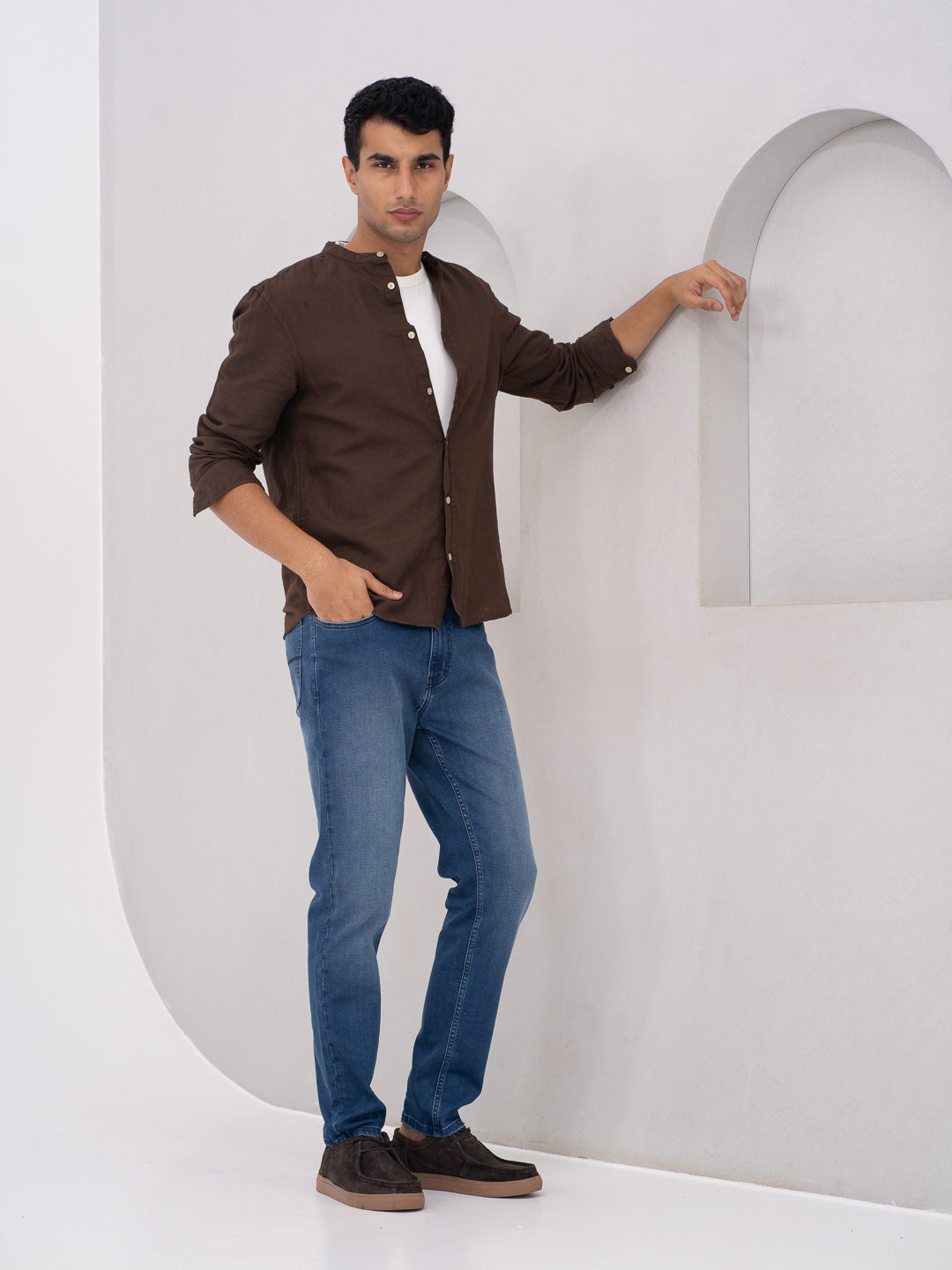 Monarch Blue Vintage Slim Fit Jeans