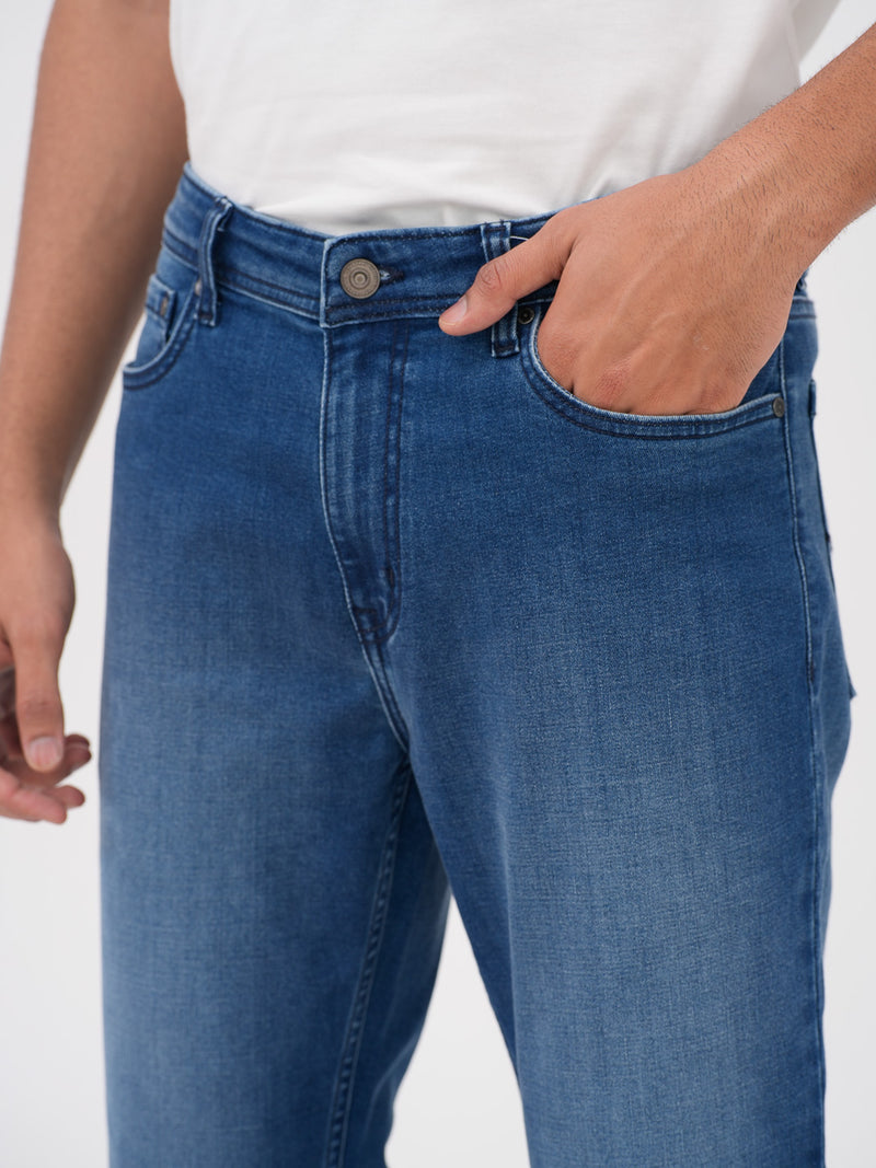 Monarch Blue Vintage Slim Fit Jeans