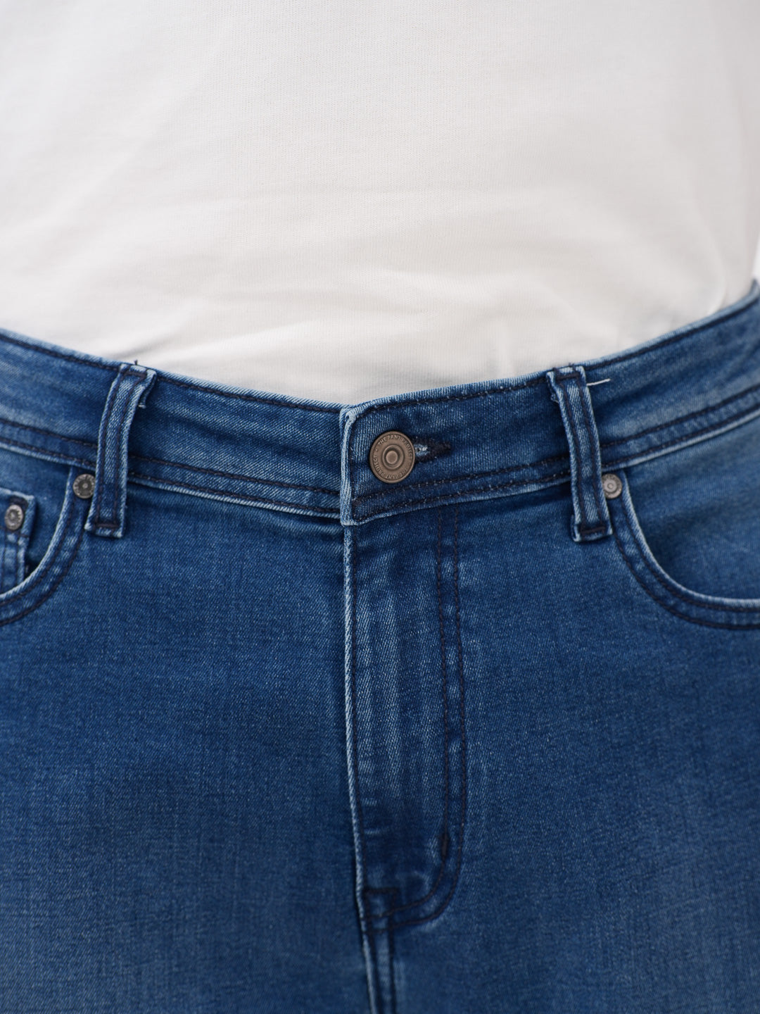 Monarch Blue Vintage Slim Fit Jeans