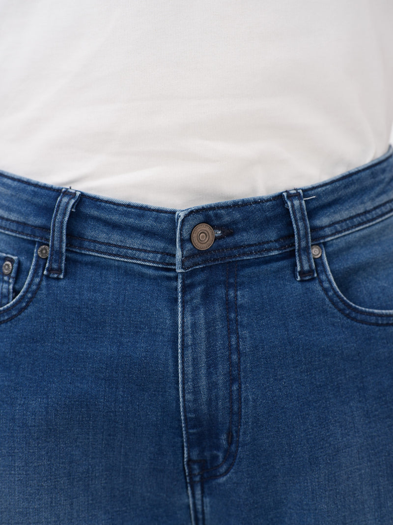 Monarch Blue Vintage Slim Fit Jeans