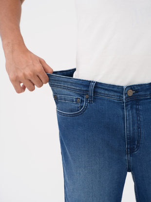 Monarch Blue Vintage Slim Fit Jeans