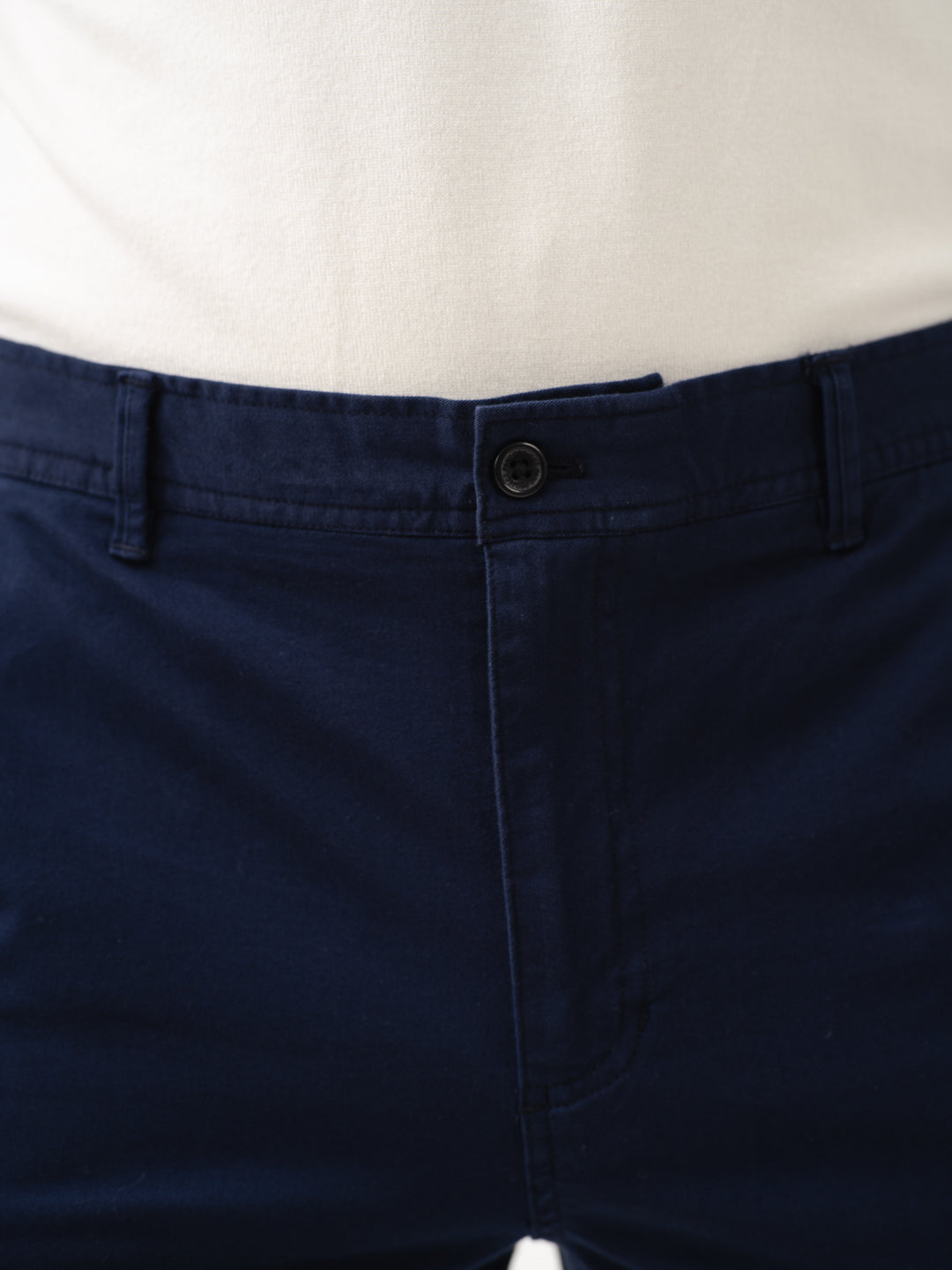 Navy Blue Cargo Corduroy Pants