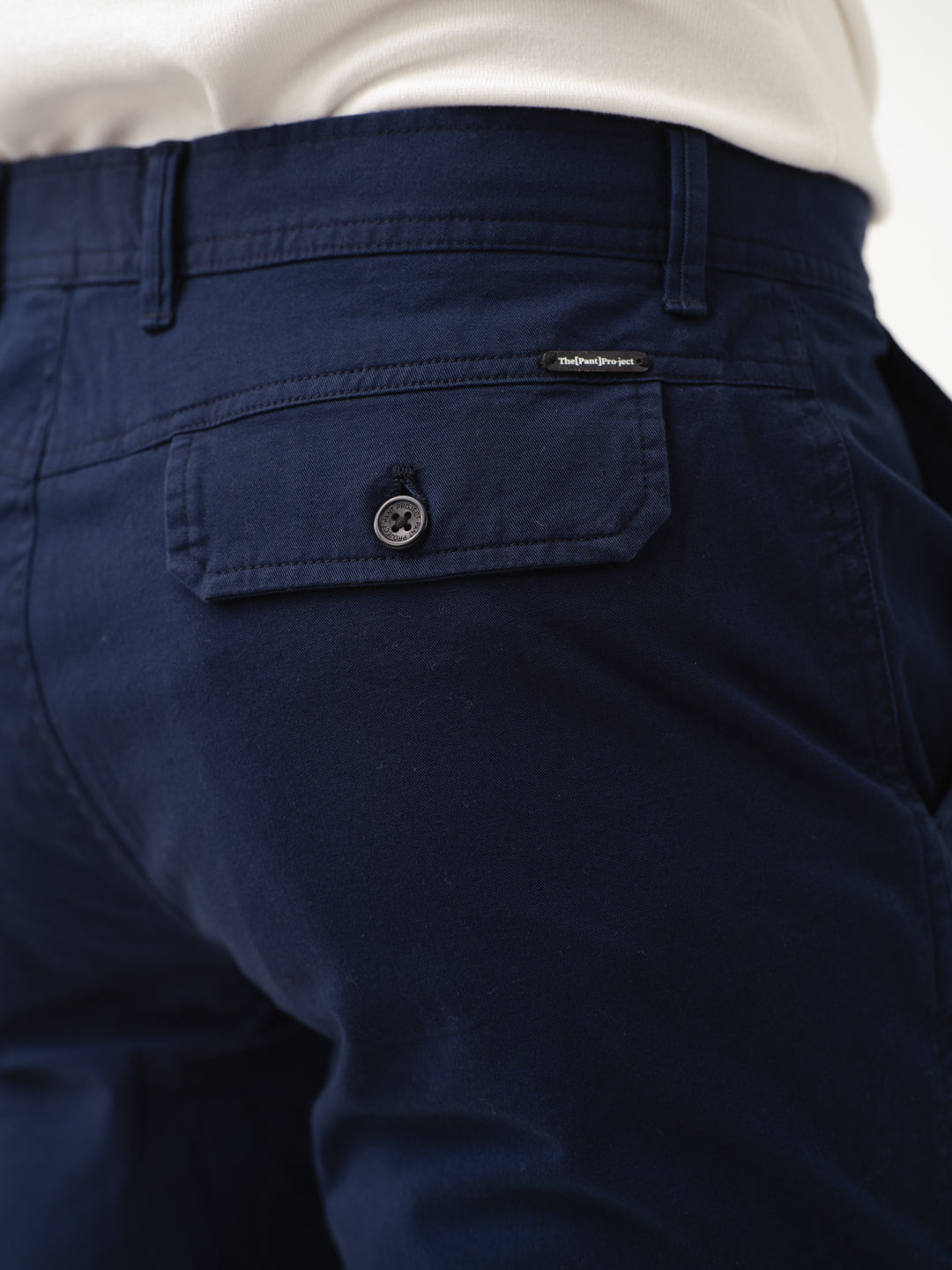 Navy Blue Cargo Corduroy Pants