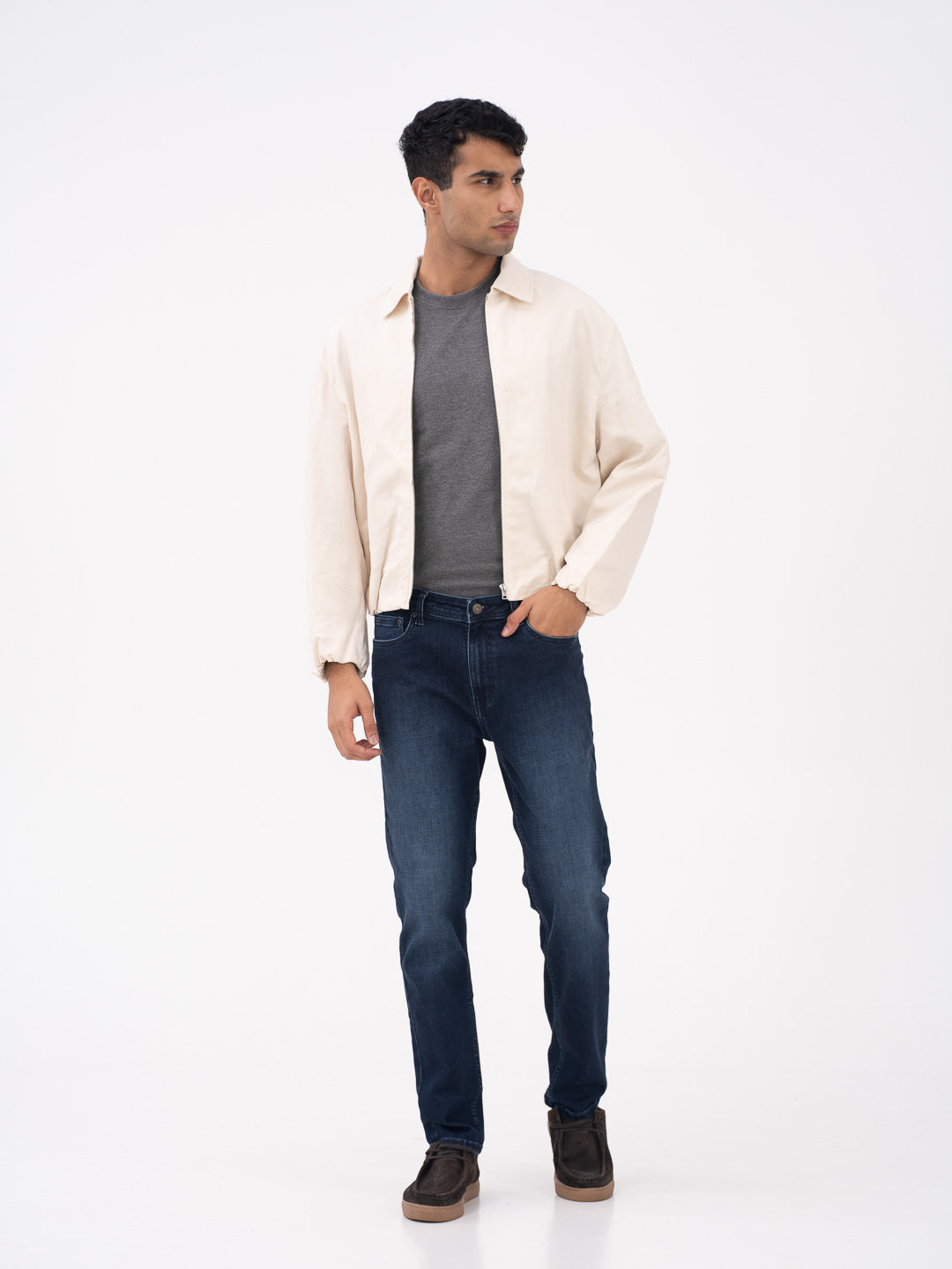 Rebel Blue Vintage Slim Fit Jeans