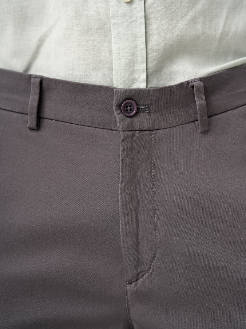 Spanish Grey Stretch Chinos