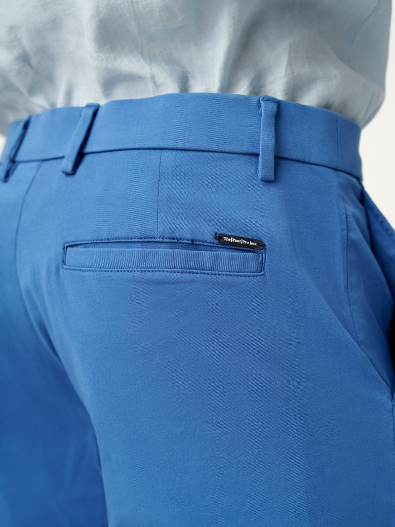 Airforce Blue Stretch Chinos