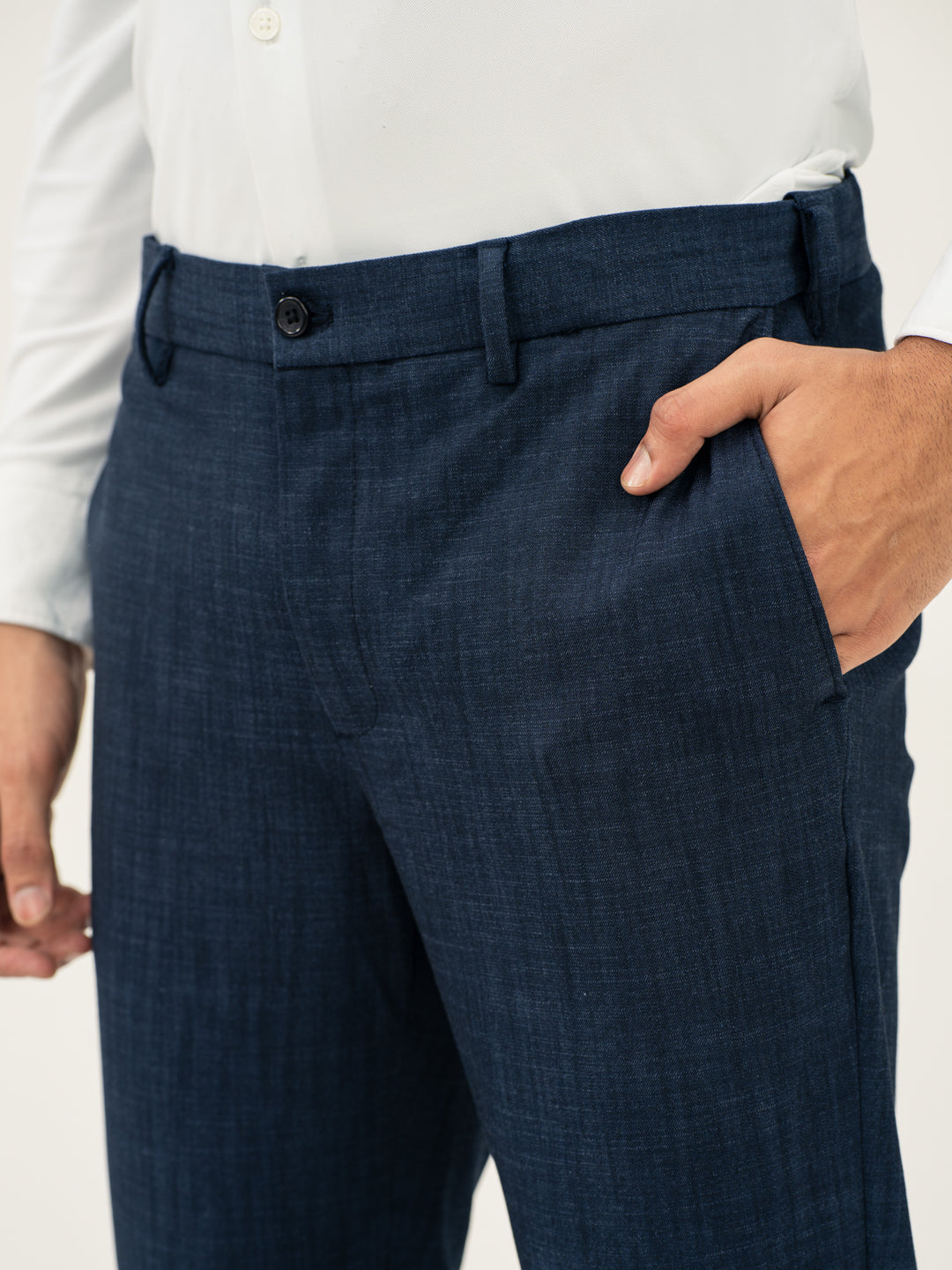 Cadet Blue Business Casual Pants