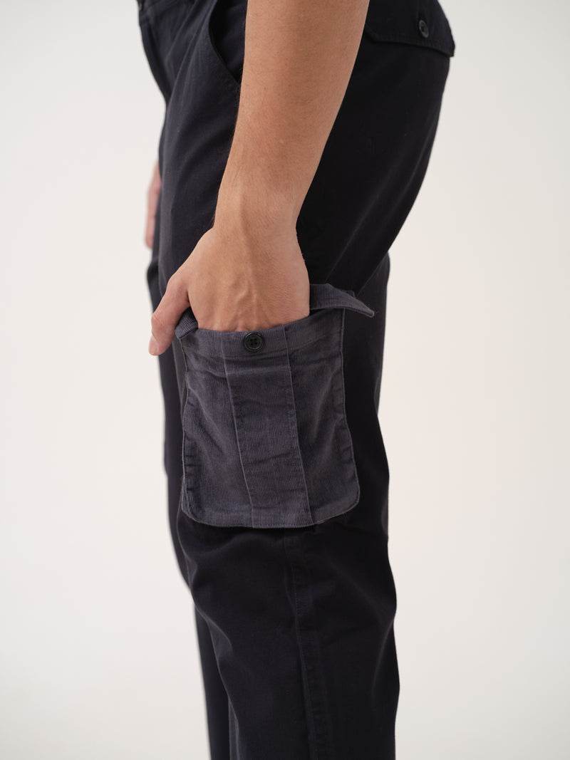 Raven Cargo Corduroy Pants