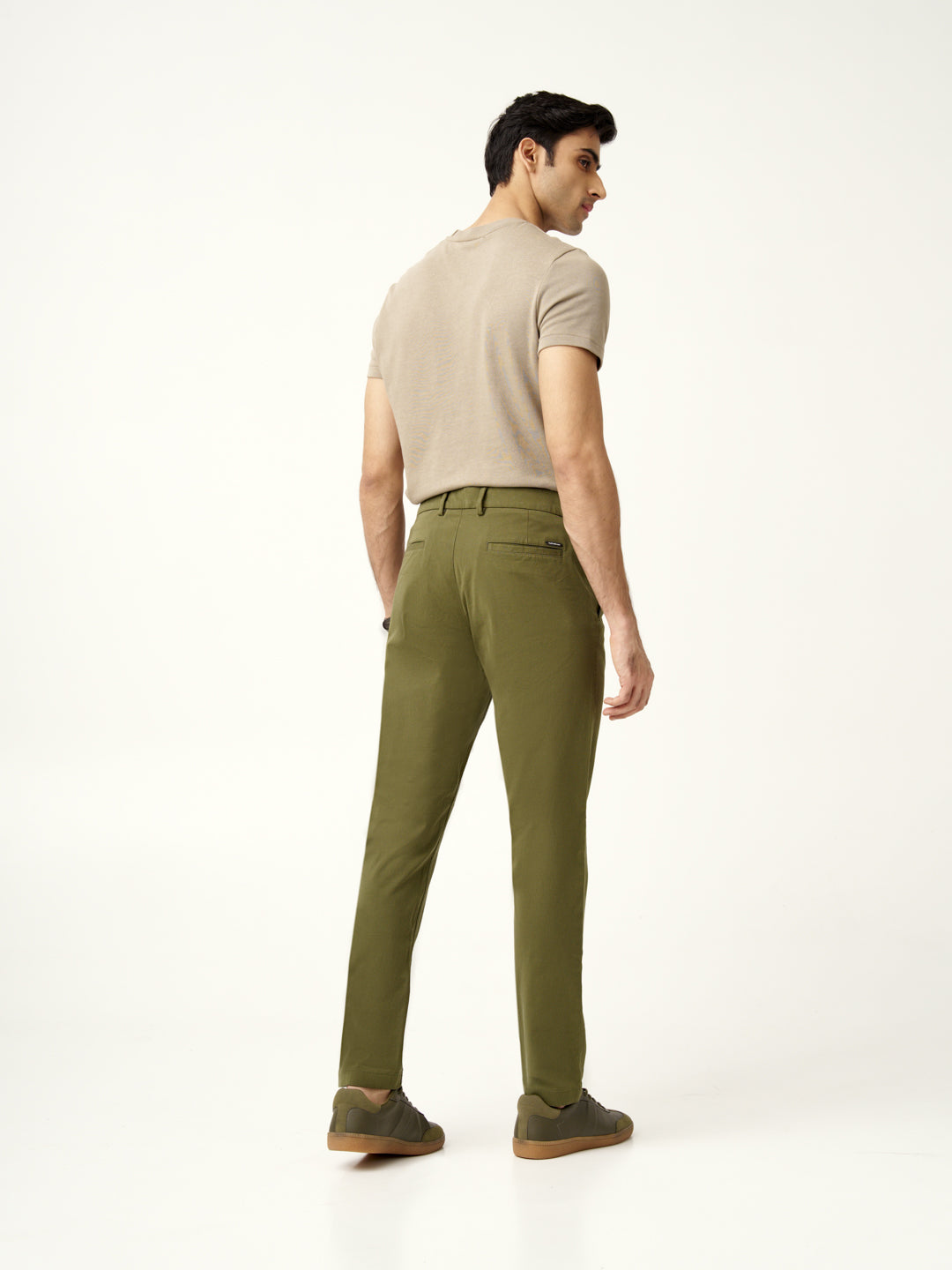 Herb Olive Stretch Chinos