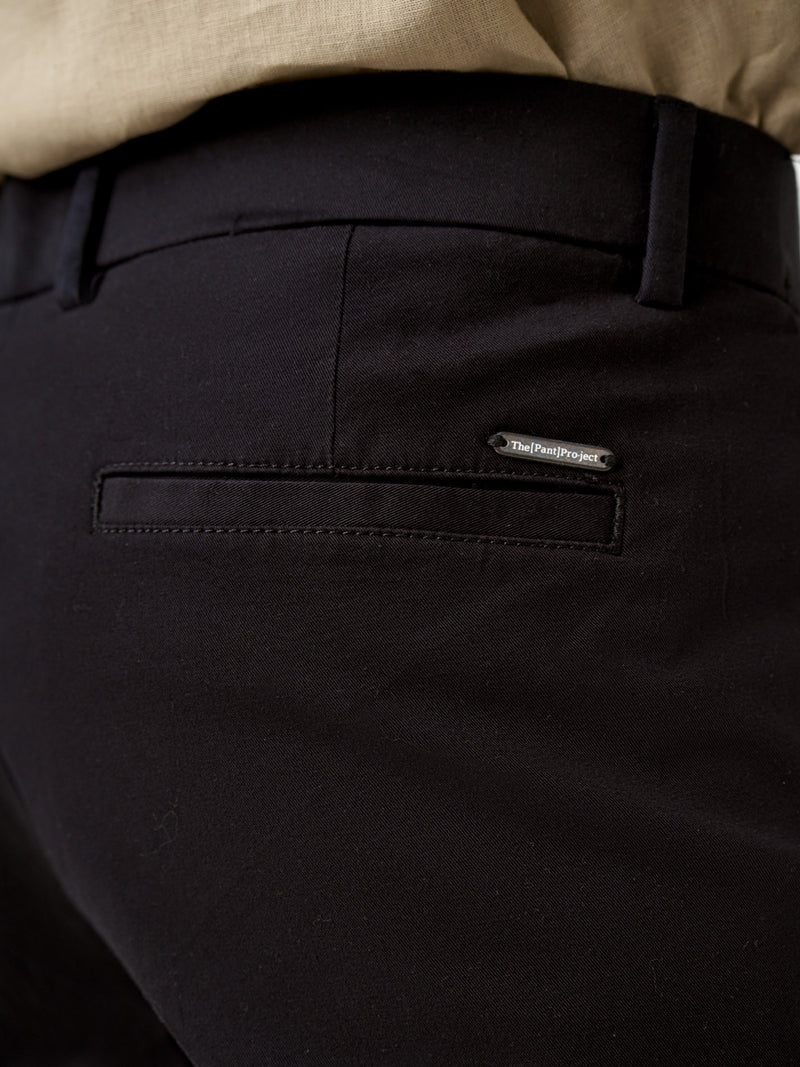 Black Shadow Stretch Chinos