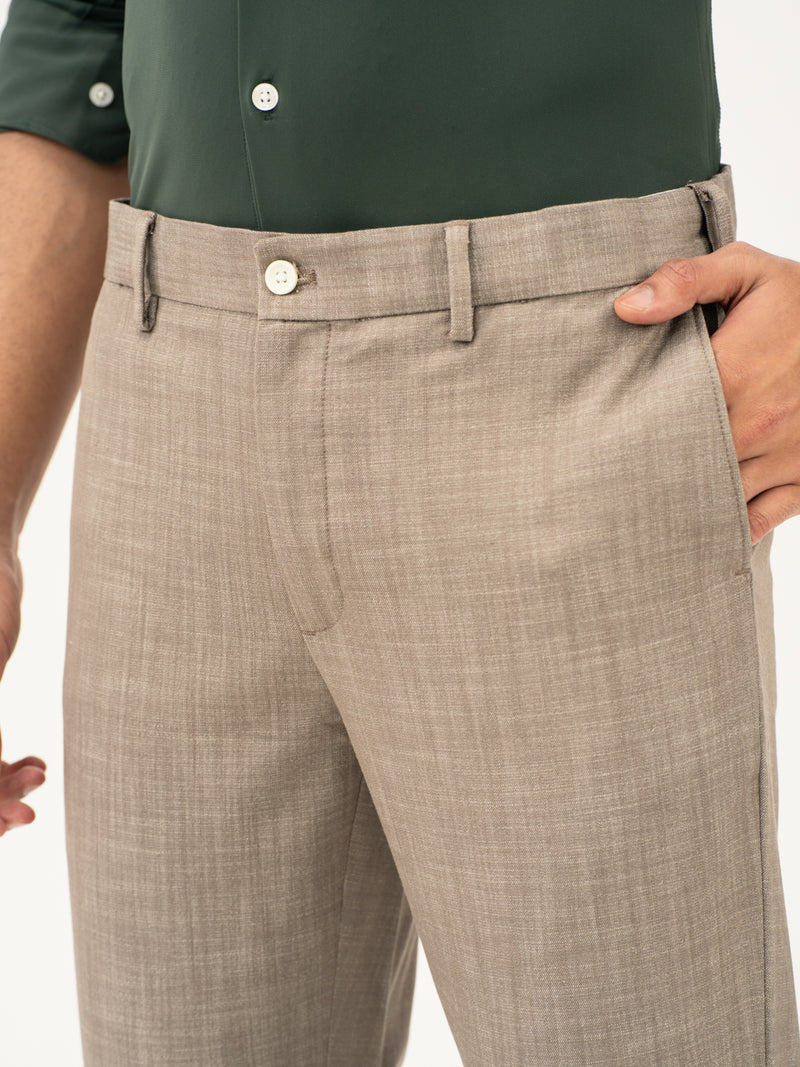 Granola Brown Business Casual Pants