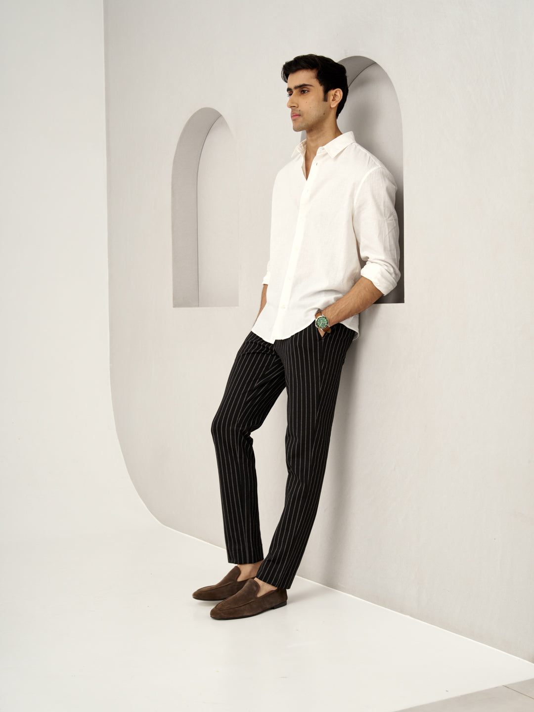 Black Stripe Power-Stretch Pants Black Stripe Power-Stretch Pants